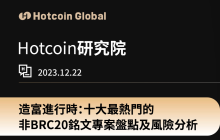 造富進行時:十大最熱門的非BRC20銘文專案盤點及風險分析