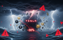 The earnings report week for US stocks is here, and Tesla's profits have plummeted by 30%! The crypto market is facing turbulence.