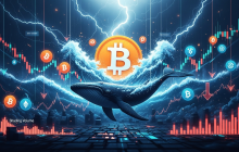 The cryptocurrency market is experiencing increased volatility, and the movements of whales have become a barometer.