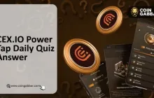 CEX.IO Power Tap Daily Quiz Answer Today 14 September 2025: Win Big!