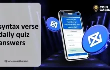 Syntax Verse Daily Quiz Answer 01 November 2025: Answer Inside!