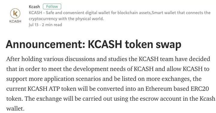 Kcash 项目信息透明度极低｜标准共识评级_aicoin_图26