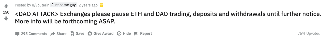以太坊分叉的缘由：著名的The DAO事件_aicoin_图2