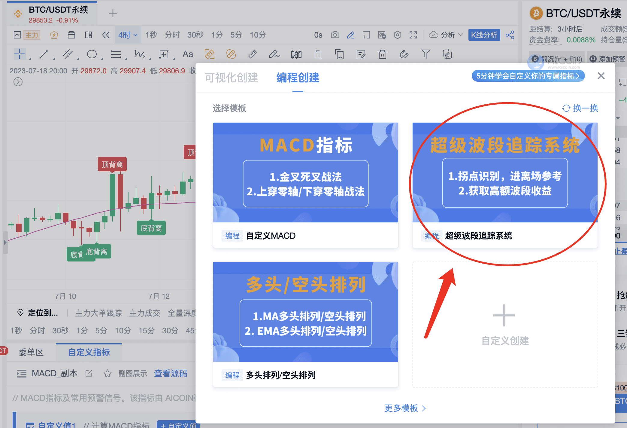 超级波段追踪系统：币圈新宠，轻松抓住获利机会_aicoin_图7