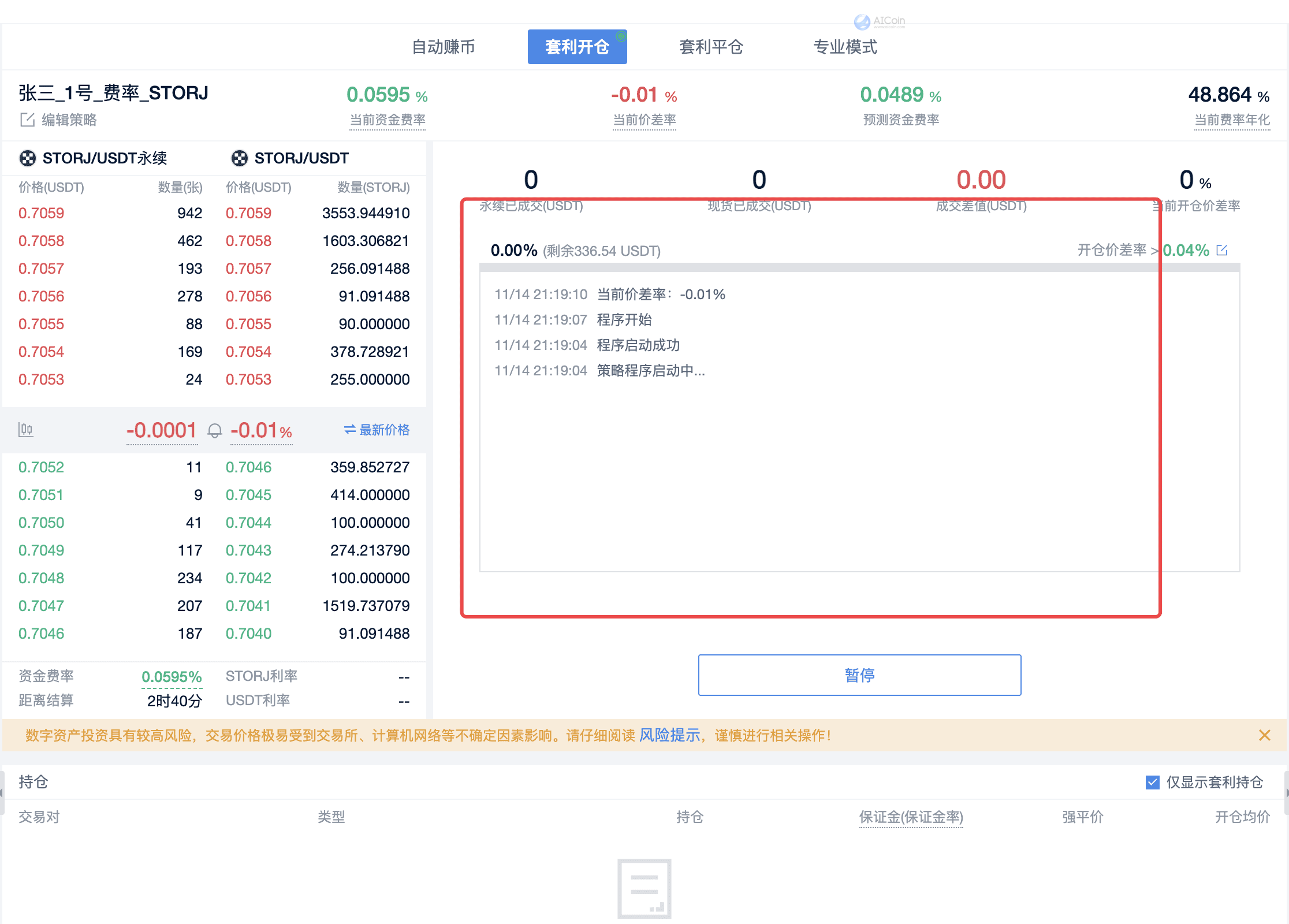 资金费率套利：精明投资者的选择_aicoin_图18