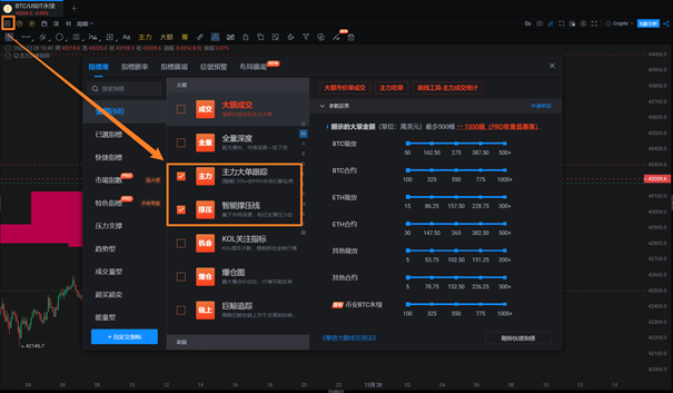 PRO版K线 - 新手入门指引_aicoin_图1