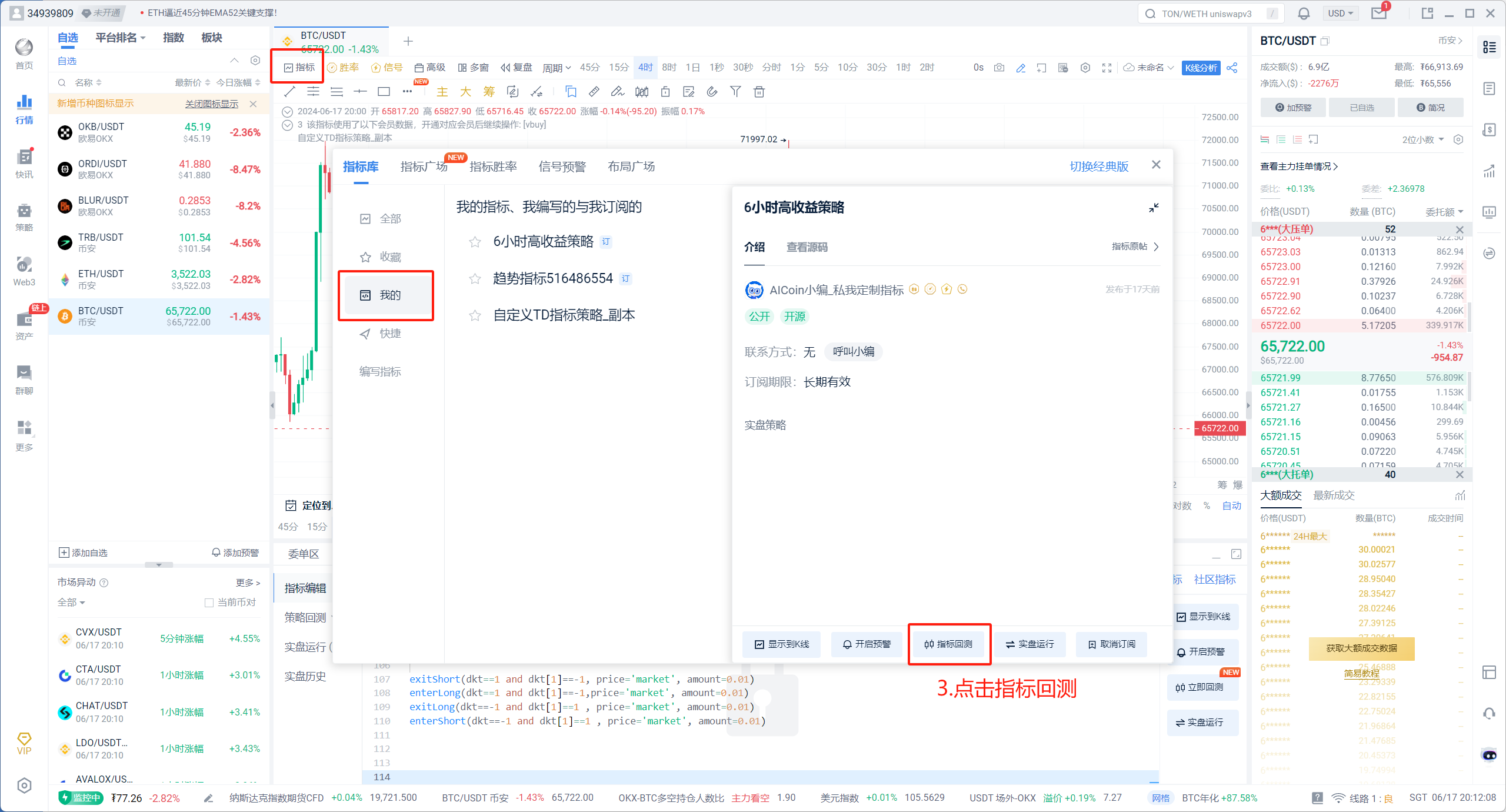 Custom Indicator Backtesting - Finding the Maximum Profit Indicator_aicoin_Figure 6