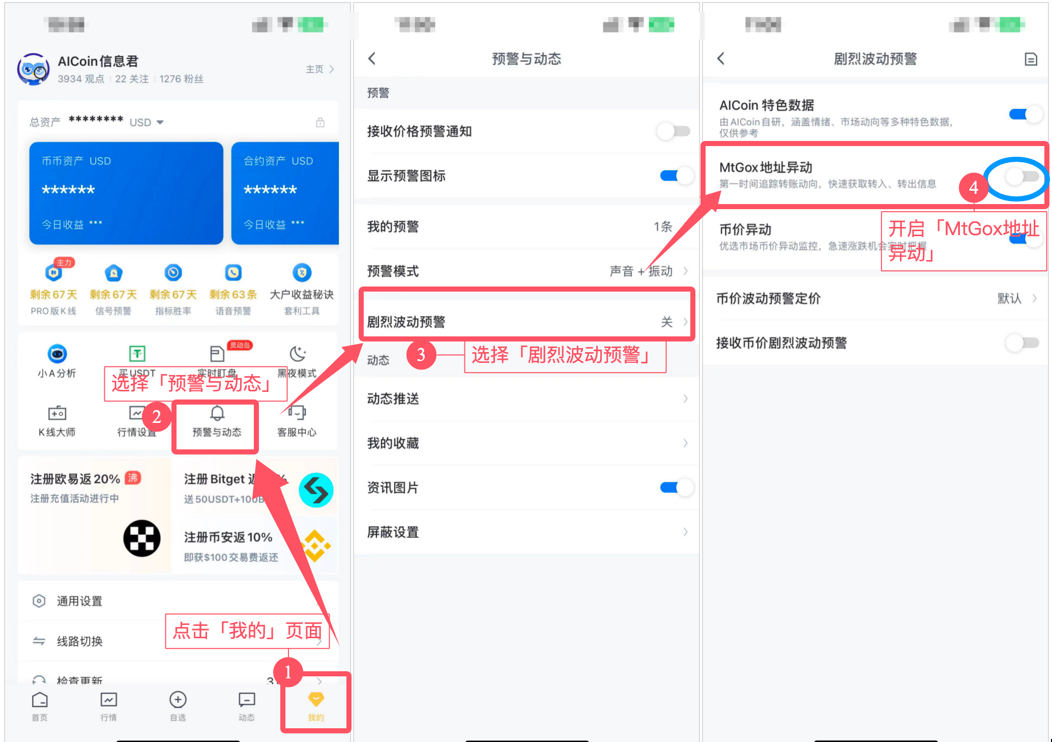 不知MtGox地址下一轮动向？订阅 MtGox 地址异动预警随时获知_aicoin_图1