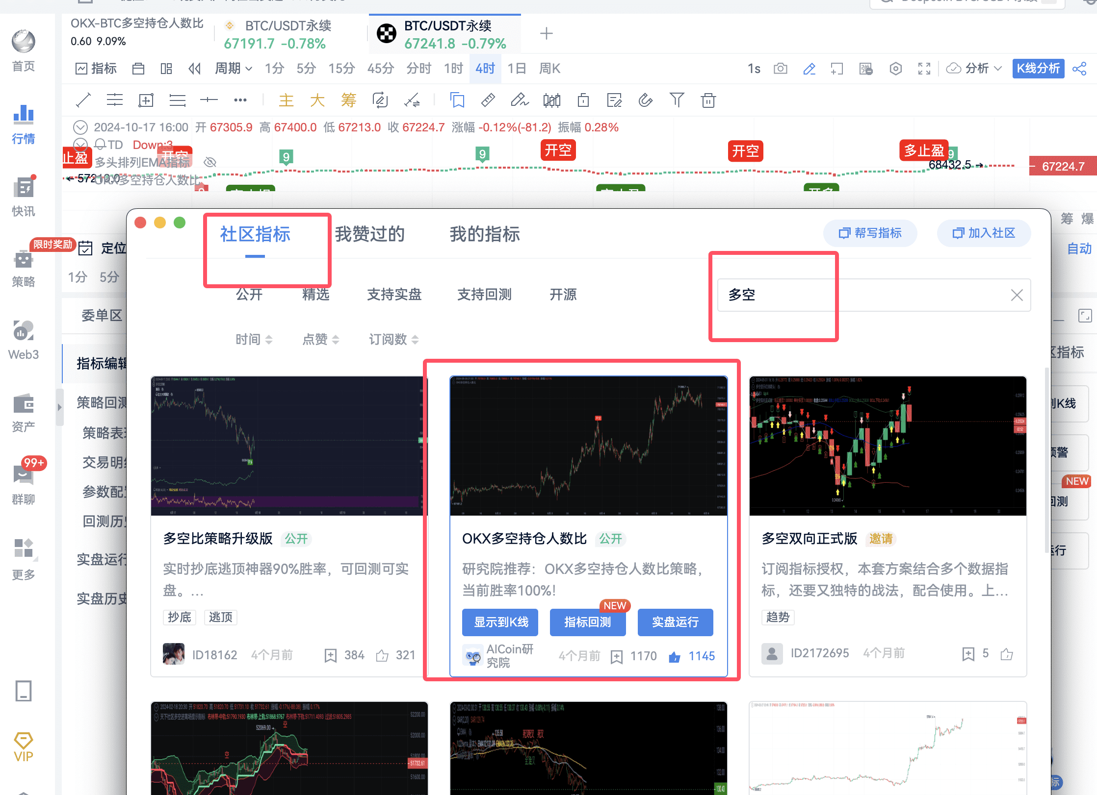 即将新高，如何巧妙利用共振信号_aicoin_图1