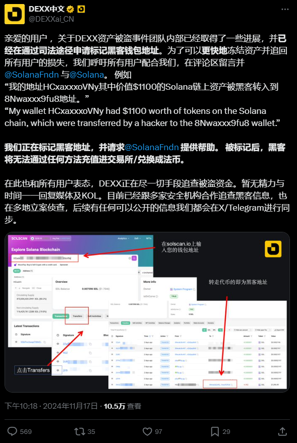 DEXX被盗事件：从漏洞到后续追踪_aicoin_图4