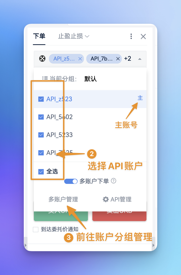 多账户下单牛市指南_aicoin_图3