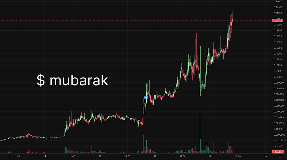 CZ's Magical Touch: The Middle Eastern Breeze Moves BSC, $Mubarak Soars and BNB Seeks Stability_aicoin_figure2