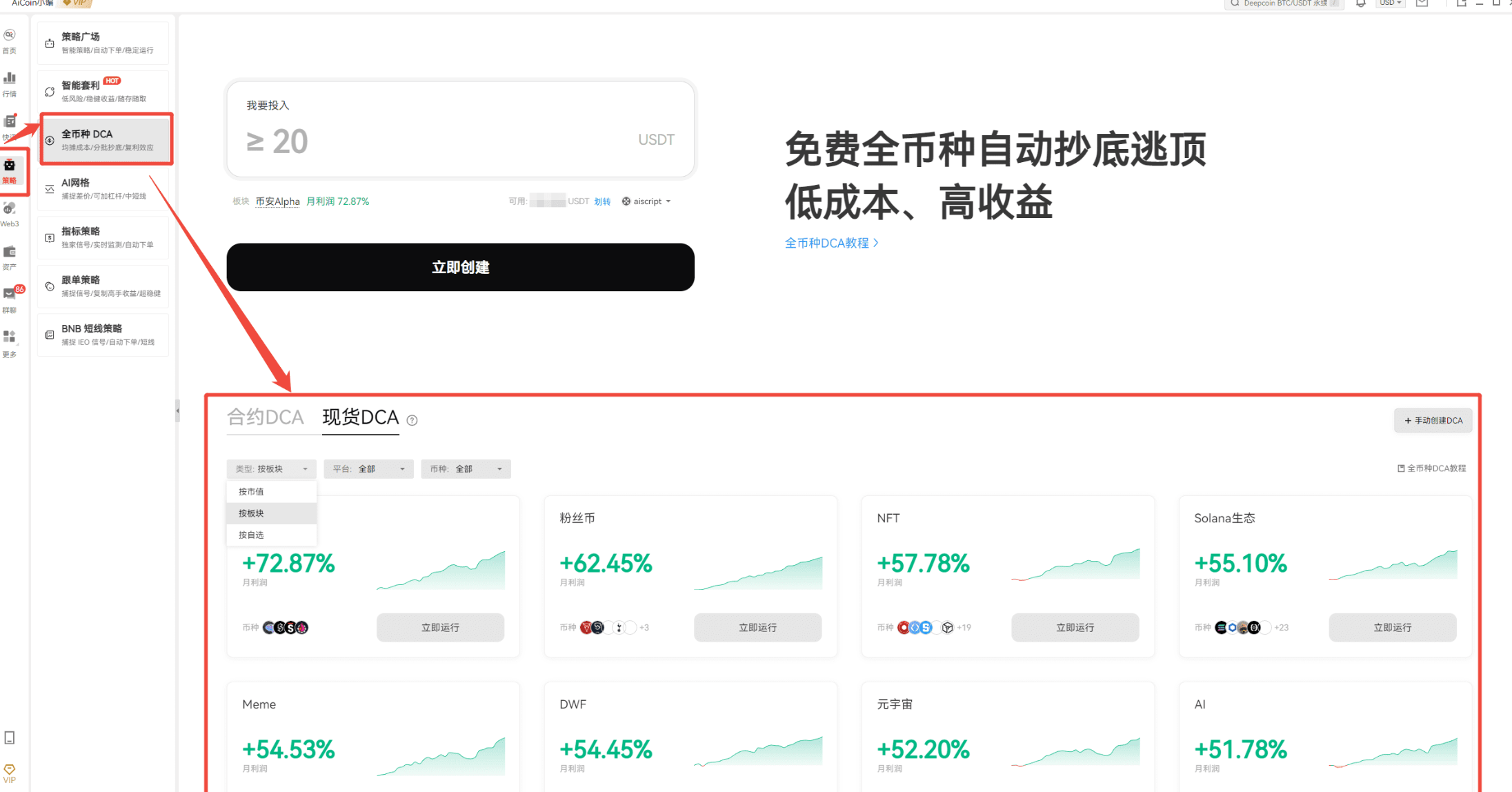 用DCA吃Meme红利：懒人也能躺赚的加密策略_aicoin_图4