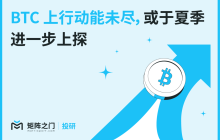 Matrixport 投研：BTC 上行动能未尽，或于夏季进一步上探