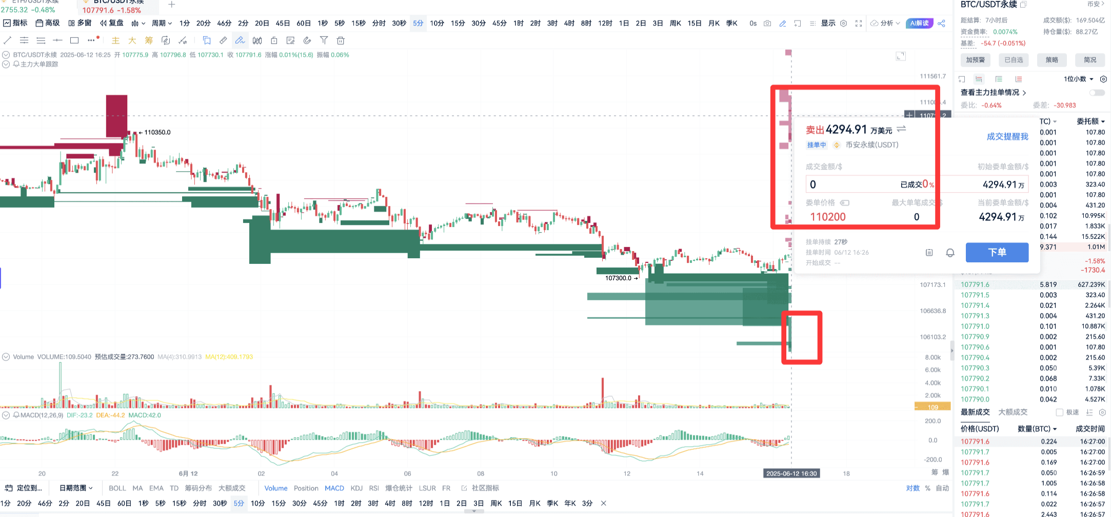 Large Order Attraction Method Basic Tutorial_aicoin_Image4