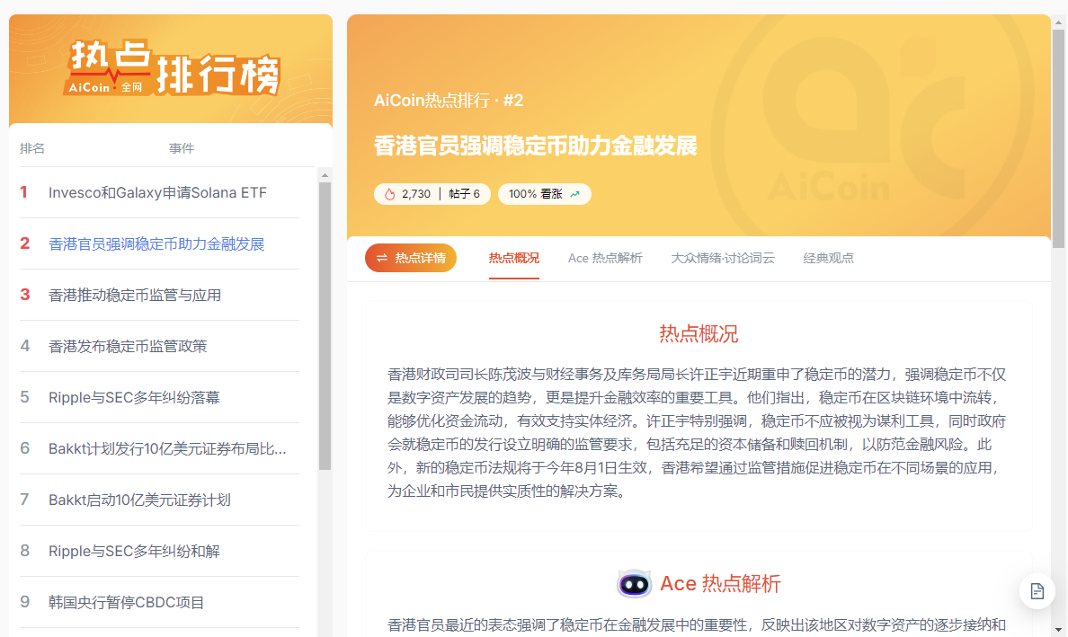 香港《稳定币条例》即将生效：金融效率与风险防控的平衡之道_aicoin_图1