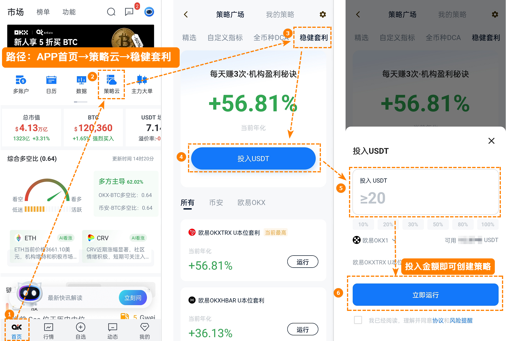 ETH飙涨引爆套利风口，TRX年化50%+，别错过！_aicoin_图4