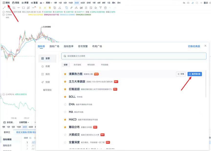 清算热力图最佳实践_aicoin_图1