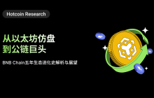 Hotcoin Research | From Ethereum Clones to Public Chain Giants: An Analysis and Outlook on the Five-Year Ecological Evolution of BNB Chain
