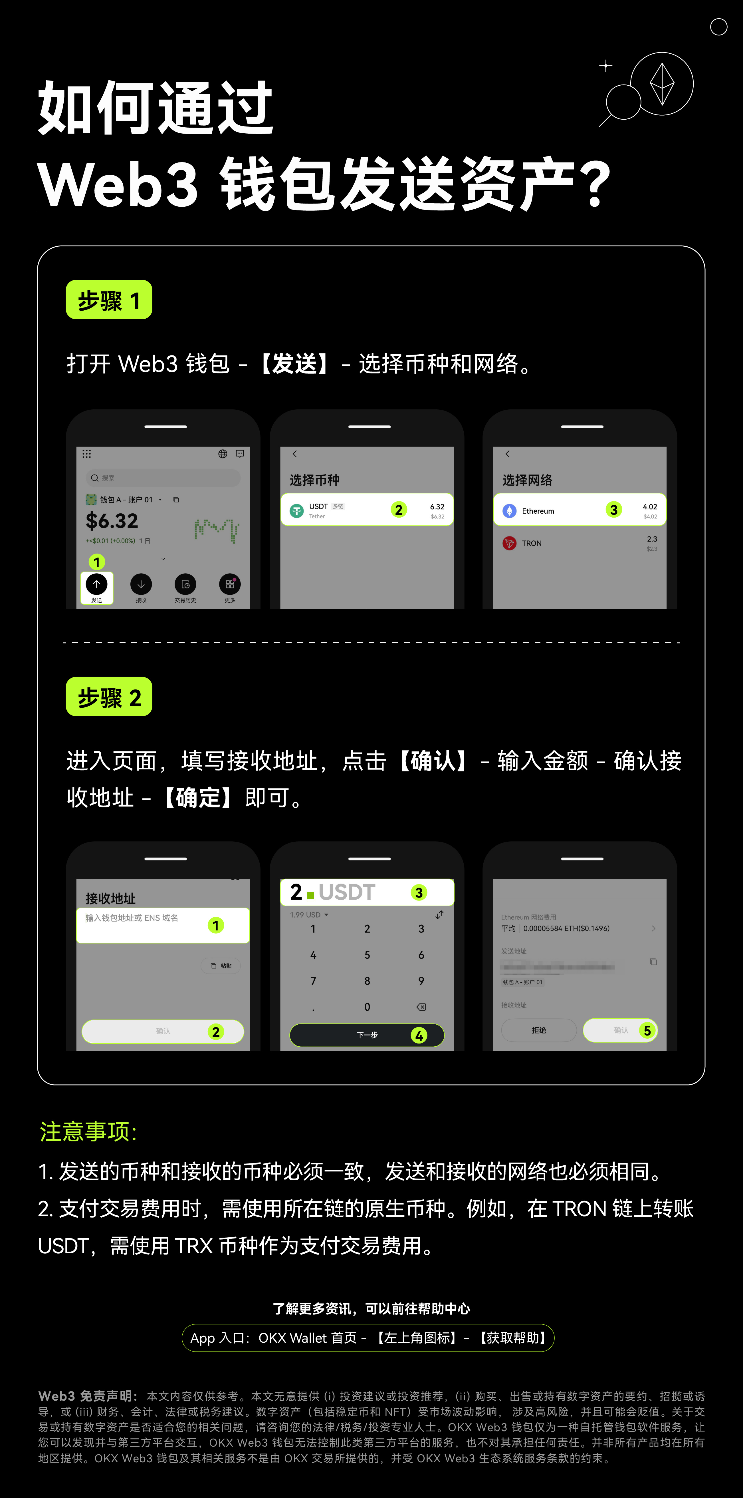 OKX Web3钱包：带来极速、便捷的转账体验！_aicoin_图2