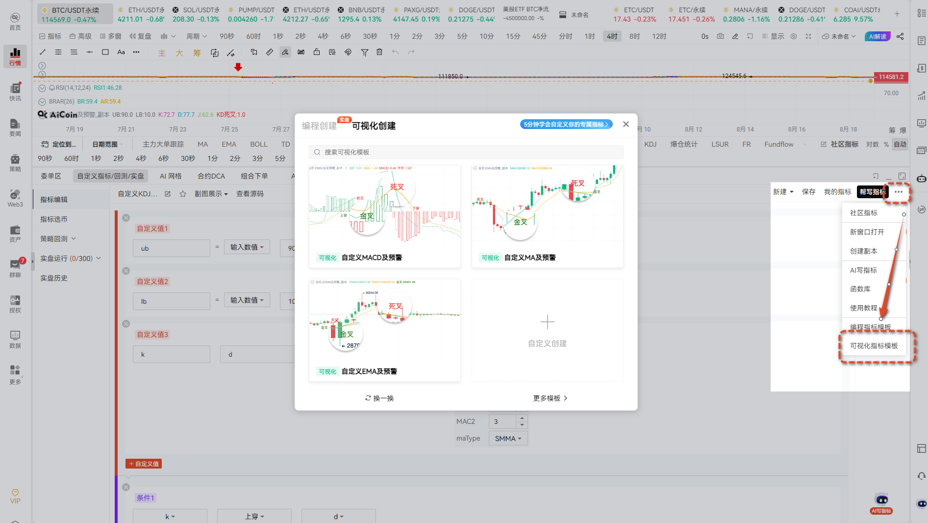 零代码也能做交易策略!小白快速上手指南_aicoin_图14 零代码也能做交易策略!小白快速上手指南_aicoin_图14