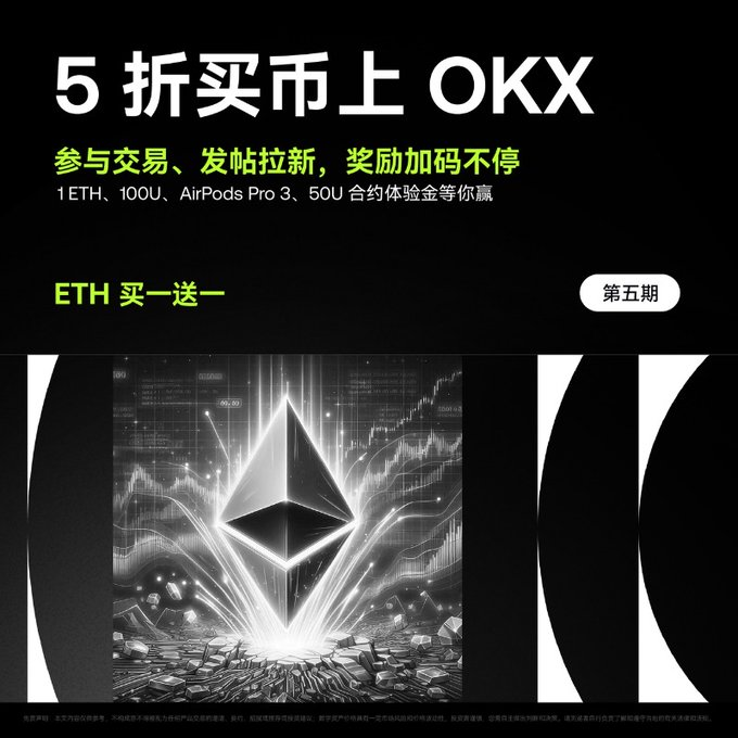 New Users Get 50% Off! Buy One Get One ETH_aicoin_Image1