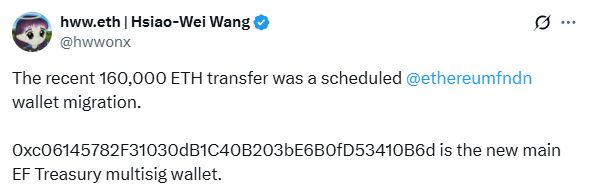 迟到的“辞职宣言”+6.5亿美元转账疑云，以太坊基金会再陷信任危机！_aicoin_图2
