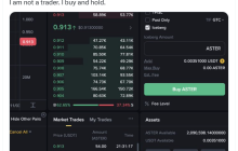 CZ buys ASTER tokens, are altcoins becoming a refuge for funds during the liquidity winter?