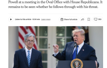 美联储主席角逐：“最终面试”开启