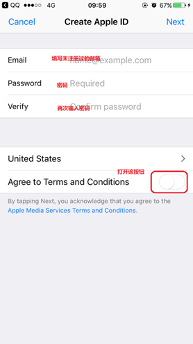 苹果手机注册海外ID教程_aicoin_图7