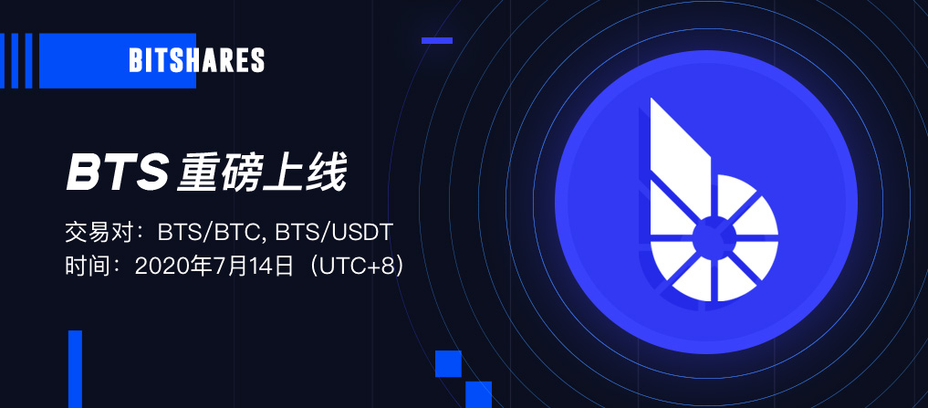 DeFi元祖BTS强势登陆CoinEx，100000BTS大派送 AICoin 为价值 · 更高效