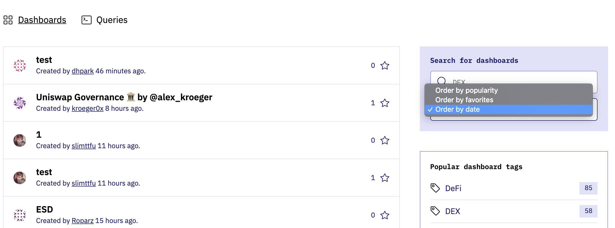 手把手教你使用如何区块链分析平台DuneAnalytics
