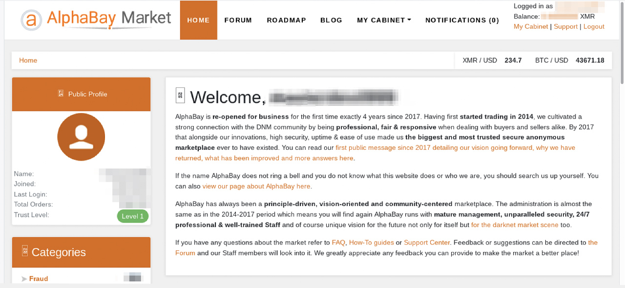 Deep Web Confusion: Ostensible Alphabay Admin 'Desnake' Claims the Darknet Market Has Returned