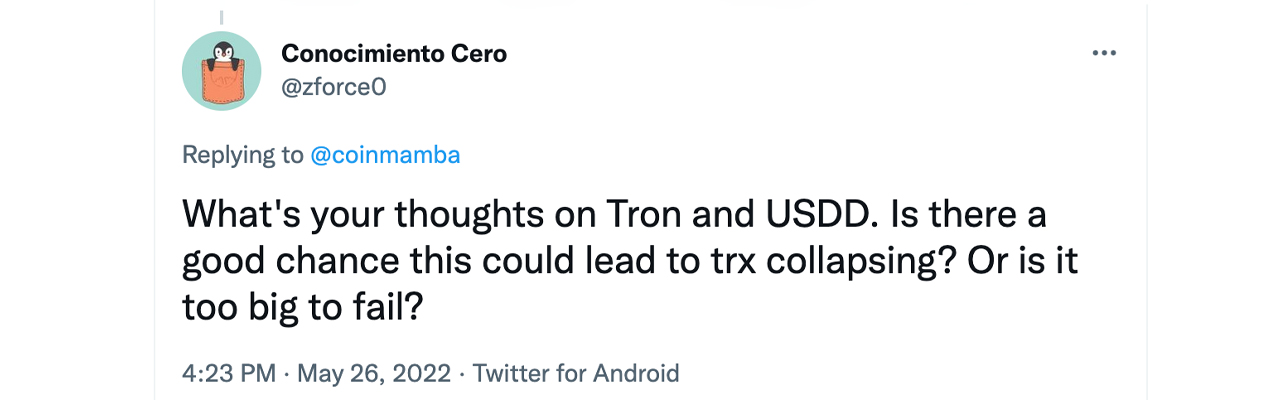 Tron Now Commands the Third-Largest TVL in Defi — Network's Stablecoin USDD Confronted by Skepticism Tron Now Commands the Third-Largest TVL in Defi — Network's Stablecoin USDD Confronted by Skepticism