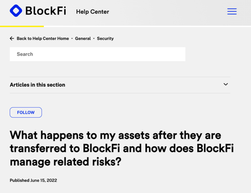 Celsius和三箭之后，BlockFi会是下一个暴雷的机构吗？