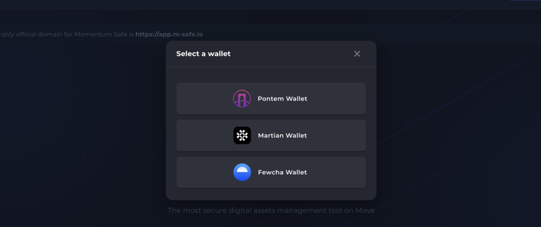 Aptos上的“Gnosis Safe”？一文读懂Aptos上首个多签钱包Momentum Safe（附交互教程）