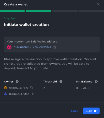 Aptos上的“Gnosis Safe”？一文读懂Aptos上首个多签钱包Momentum Safe（附交互教程）