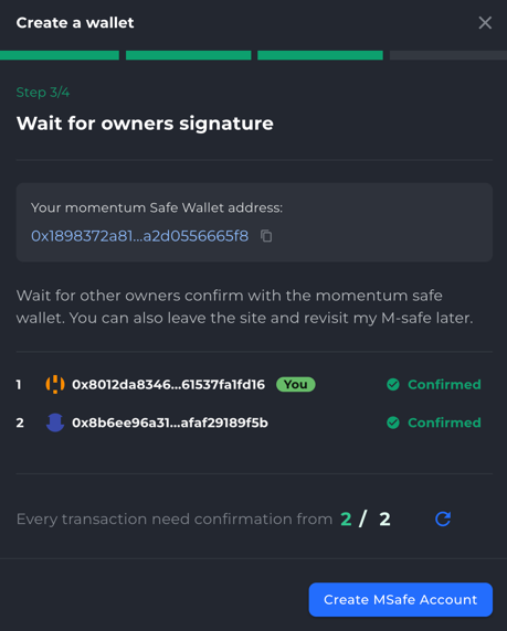 Aptos上的“Gnosis Safe”？一文读懂Aptos上首个多签钱包Momentum Safe（附交互教程）