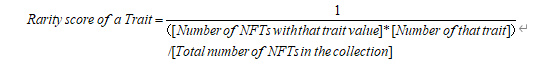 基于稀有度等级映射的NFT估值体系介绍