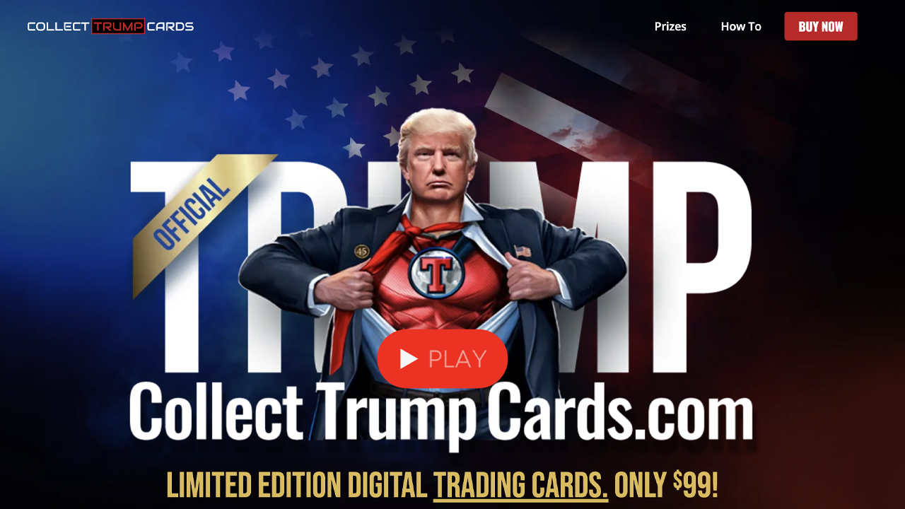 特朗普推出 NFT 卡片系列——抽奖获胜者可以与第 45 任总统共进晚餐或打高尔夫球