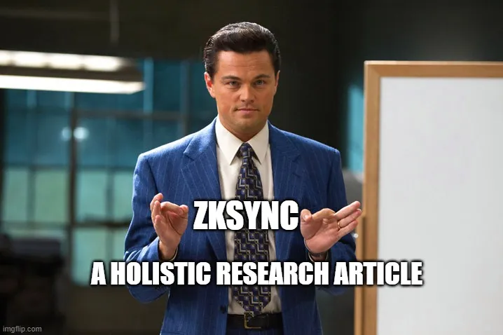 全方位拆解zkSync：会成为ZK Rollup引领者吗？
