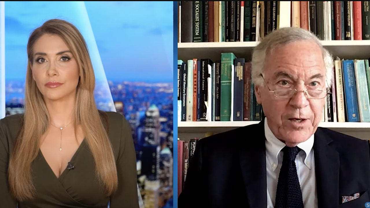 Economist Steve Hanke Warns of an 'Ugly' Recession Looming and Accuses Federal Reserve of Directionless Policies