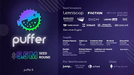 Puffer Finance研报：LSD赛道双重质押、双重回报的技术驱动型种子选手