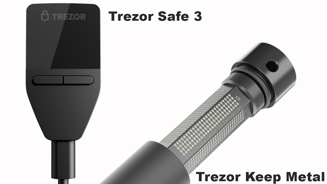 硬件钱包公司 Trezor 推出新的 Safe 3 型号：Metal Seed Backup
