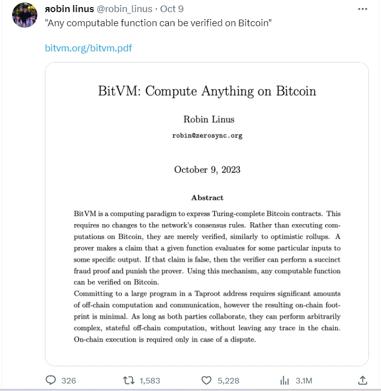 BitVM & RGB Protocol: The Narrative Game of the BTC Ecosystem