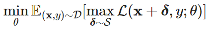 Equation for saddle point problem