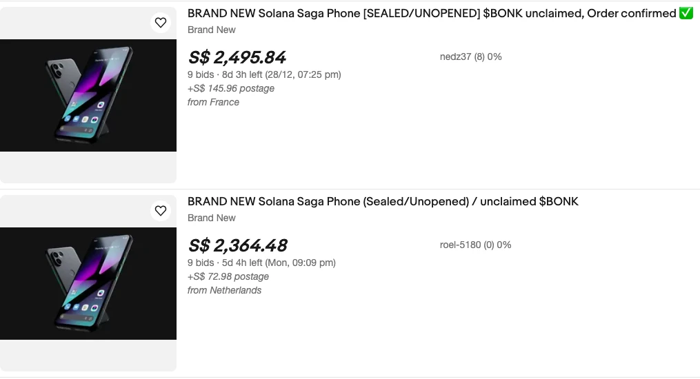 How much can you earn by buying a Saga phone at the original price?