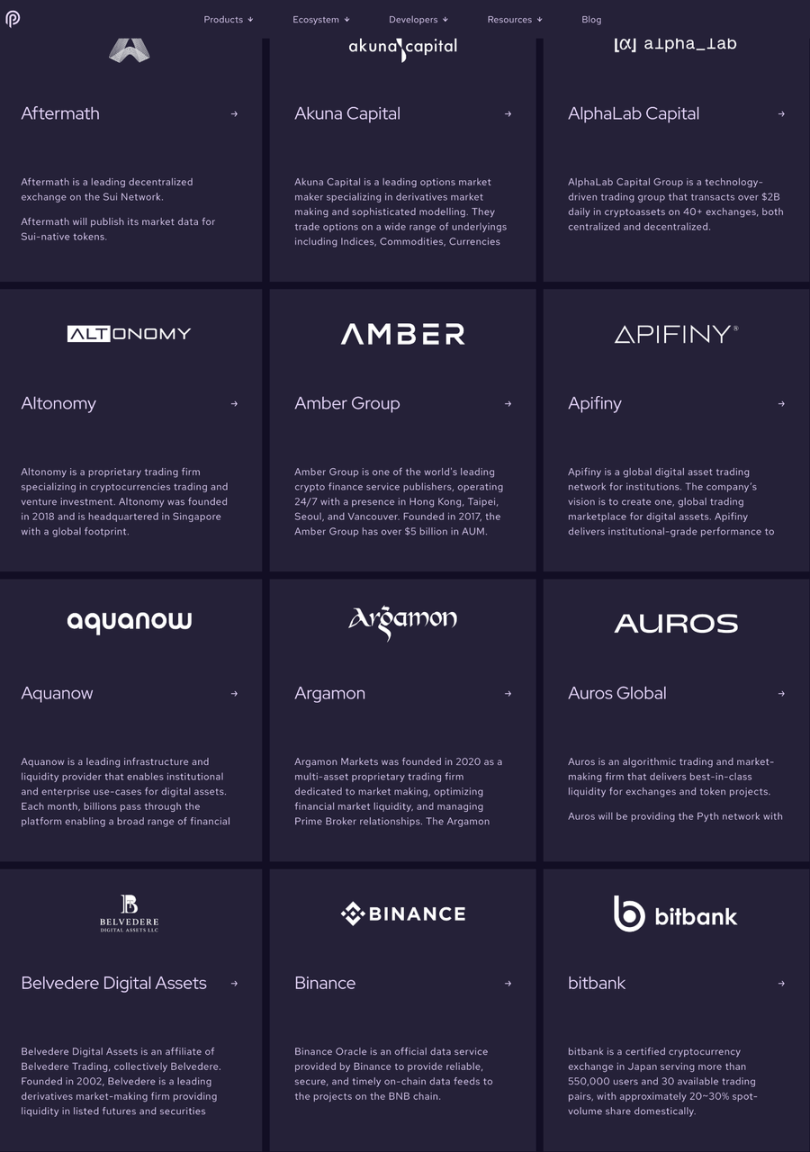 全面解读Pyth Network：发展现状、商业分析和投资逻辑