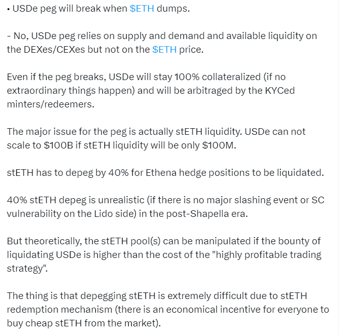 Ethena Incentive Launched, USDe's APY Reaches 27%, Airdrop Coming Soon?