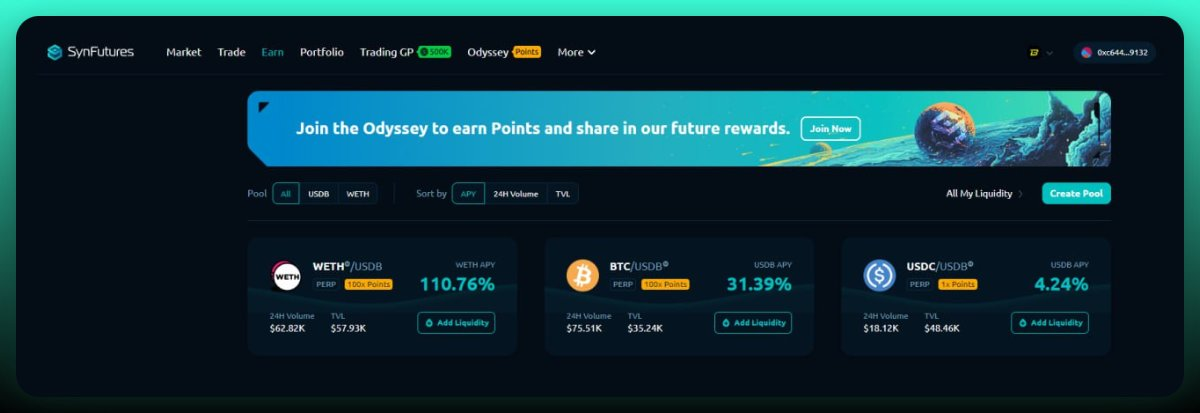 Perps DEX协议SynFutures在Blast主网推出V3，一览赚取积分的4种方式